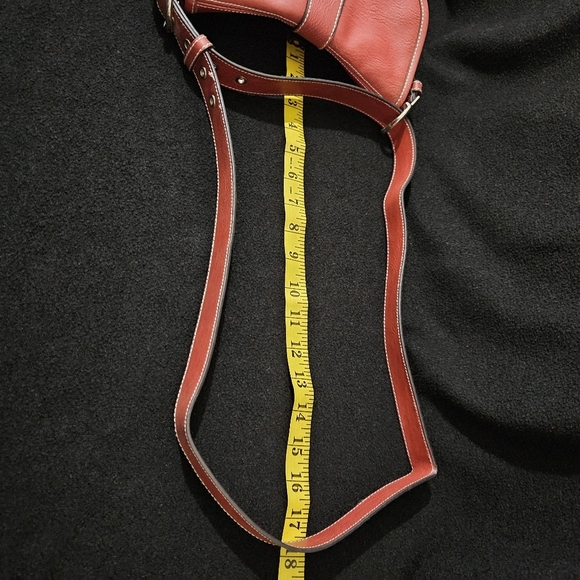 Bellerose Red Crossbody Bag - Picture 9 of 16